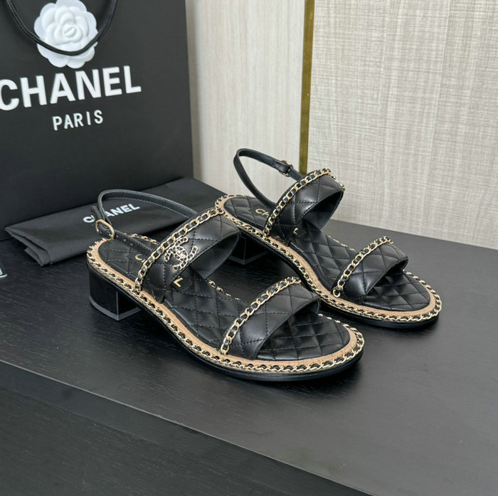 Chanel Lambskin Sandals MSC043007