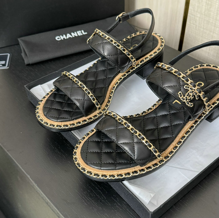 Chanel Lambskin Sandals MSC043007