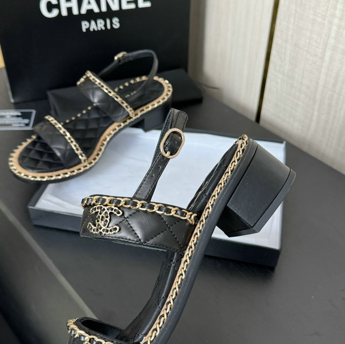 Chanel Lambskin Sandals MSC043007