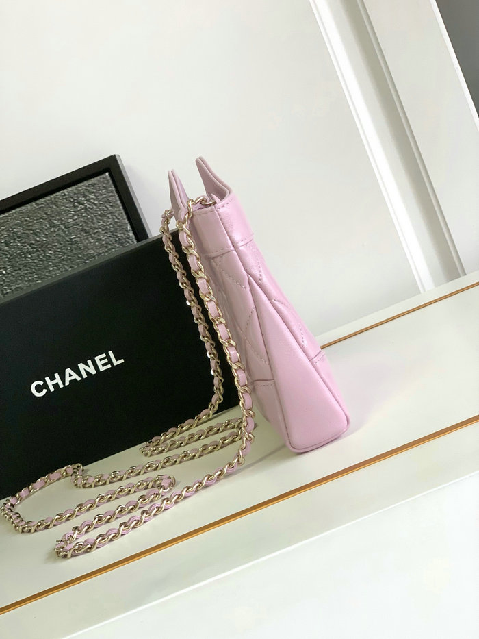 Chanel Mini 31 Clutch With Chain Pink AS3656