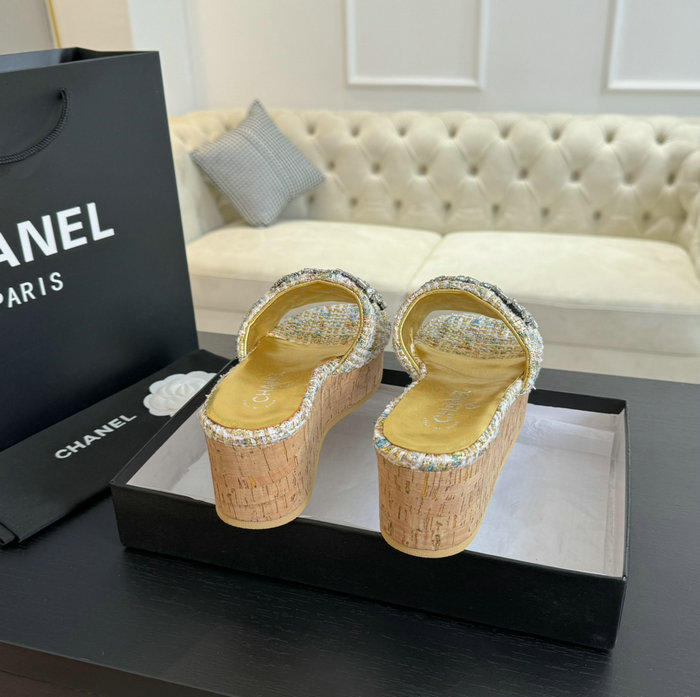 Chanel Wedge Sandals MSC043001