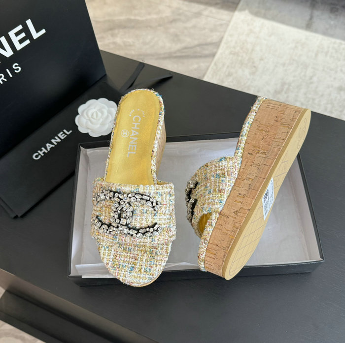 Chanel Wedge Sandals MSC043001