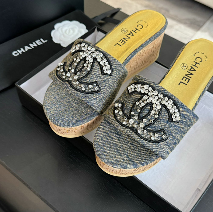 Chanel Wedge Sandals MSC043002