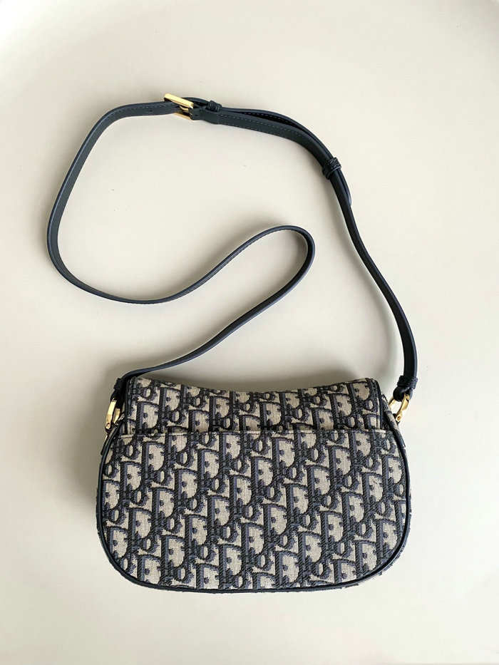 Dior Oblique Jacquard Small CD Besace Bag D8010