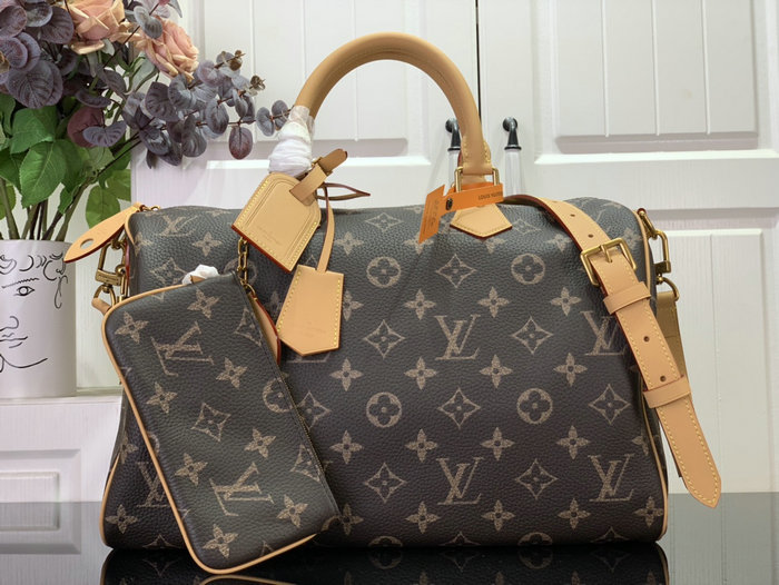 LOUIS VUITTON SPEEDY P9 BANDOULIERE 40 Brown M24419