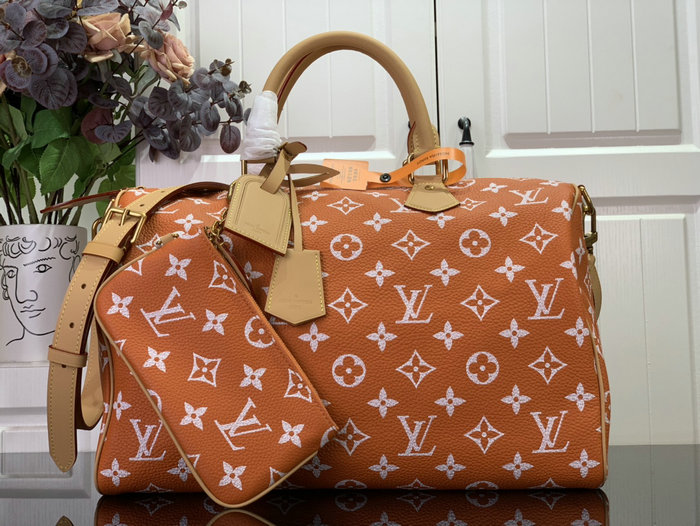 LOUIS VUITTON SPEEDY P9 BANDOULIERE 40 Orange M24419