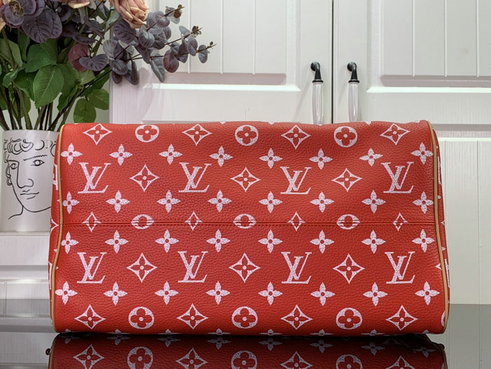 LOUIS VUITTON SPEEDY P9 BANDOULIERE 40 Red M24419