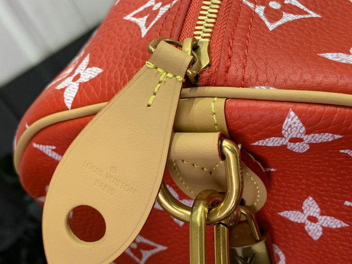 LOUIS VUITTON SPEEDY P9 BANDOULIERE 40 Red M24419