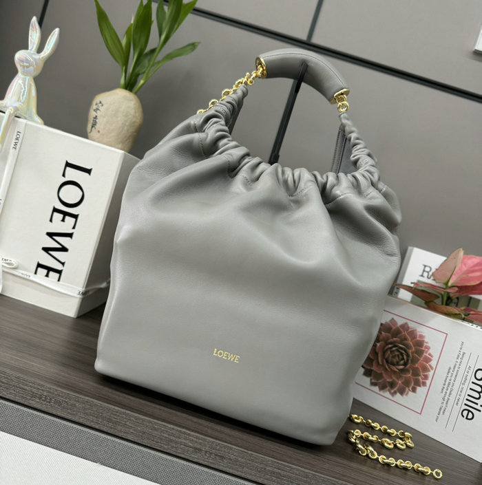 Loewe Small Squeeze bag Grey 652329