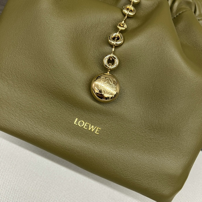 Loewe Small Squeeze bag Olive 652329