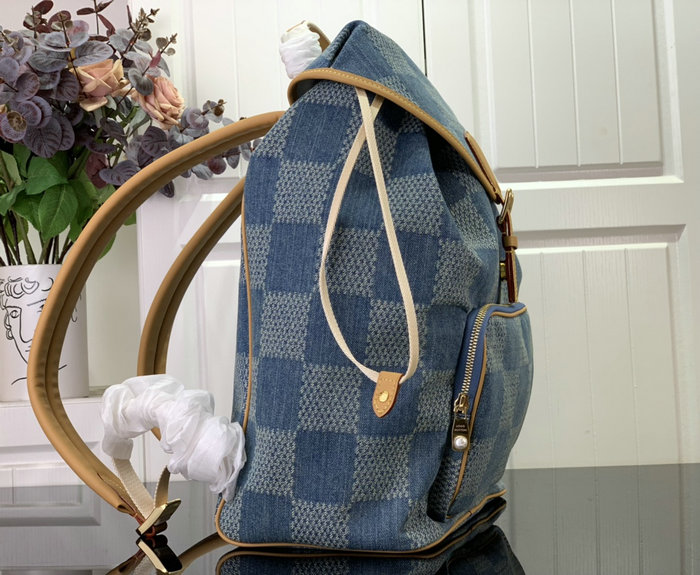 Louis VUitton Denim Backpack N40708