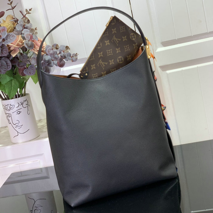 Louis VUitton Low Key Hobo MM Black M24856