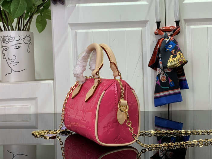 Louis VUitton Nano Speedy Neon Pink M83000