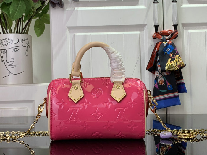 Louis VUitton Nano Speedy Neon Pink M83000