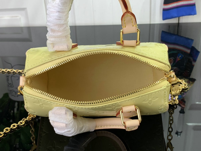 Louis VUitton Nano Speedy Yellow M83000