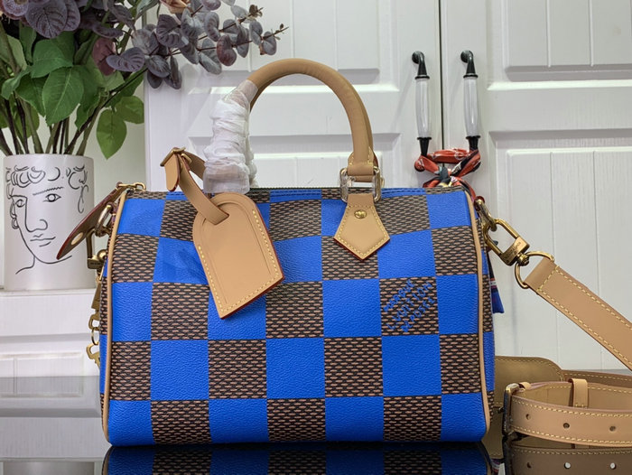 Louis Vuitton Speedy 25 Bandouliere Damier Pop N40585