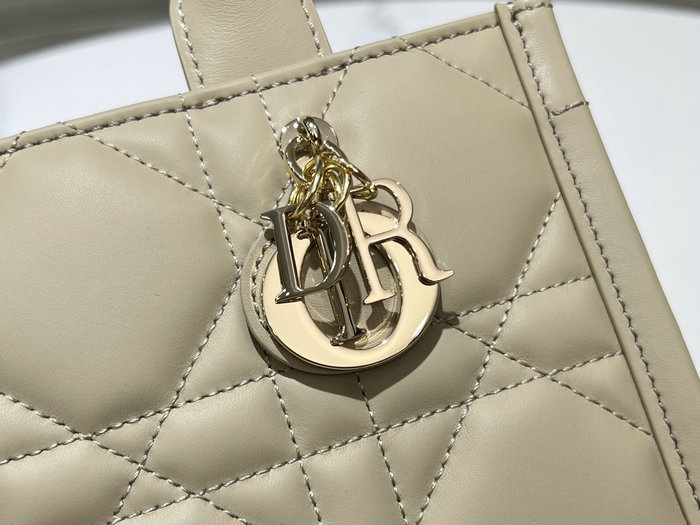 Mini Dior Book Tote Beige S5573