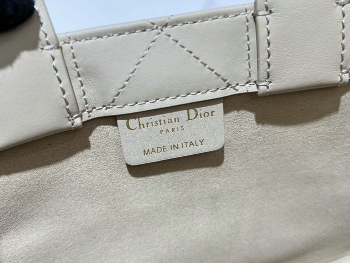 Mini Dior Book Tote Beige S5573