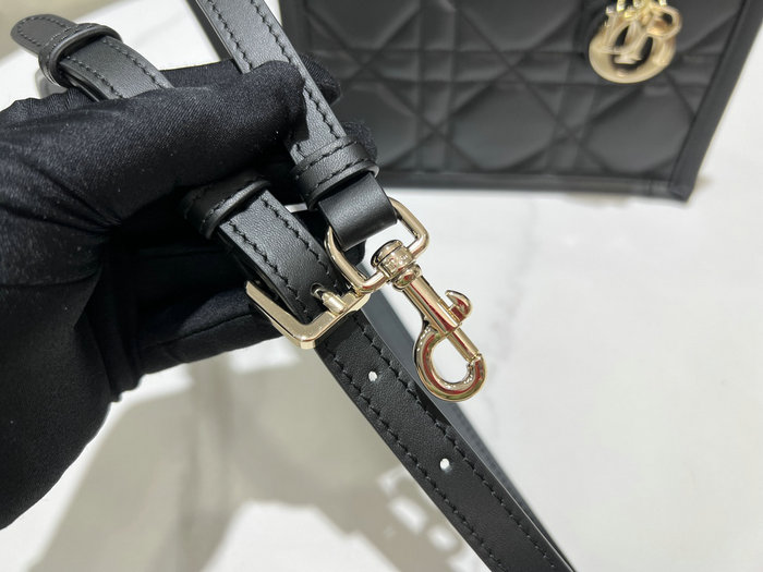 Mini Dior Book Tote Black S5573