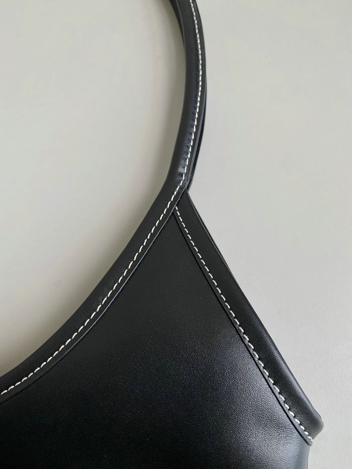 Miu Miu Ivy Leather Tote Bag Black 5BG231