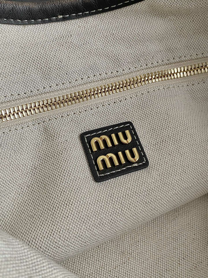 Miu Miu Ivy Vintage Leather Tote Bag 5BG231