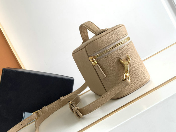 Prada Leather Mini-bag Beige 1BH202