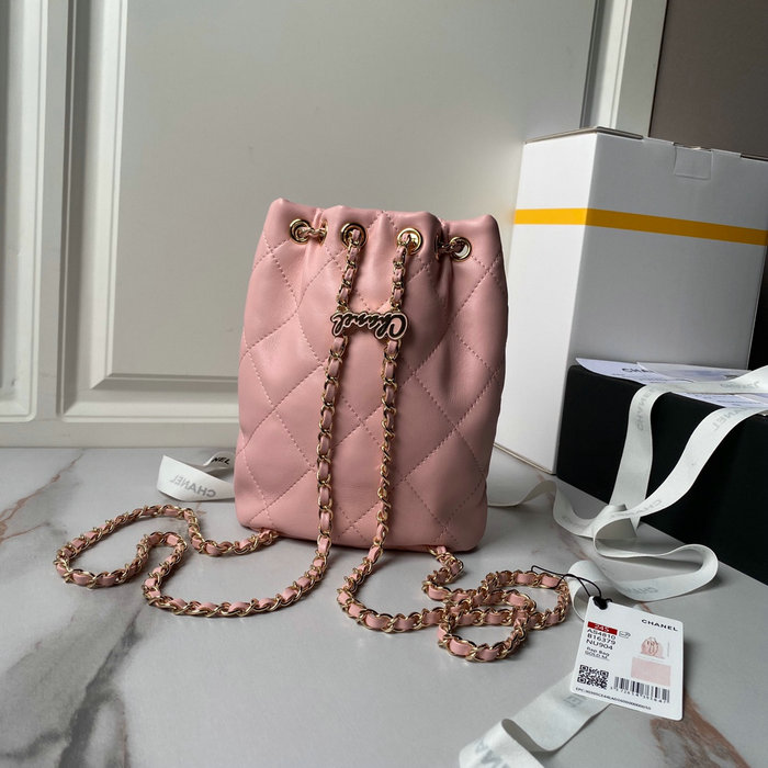 Chanel Backpack Pink AS4810