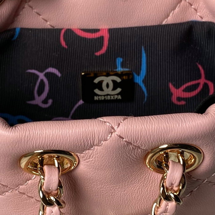 Chanel Backpack Pink AS4810