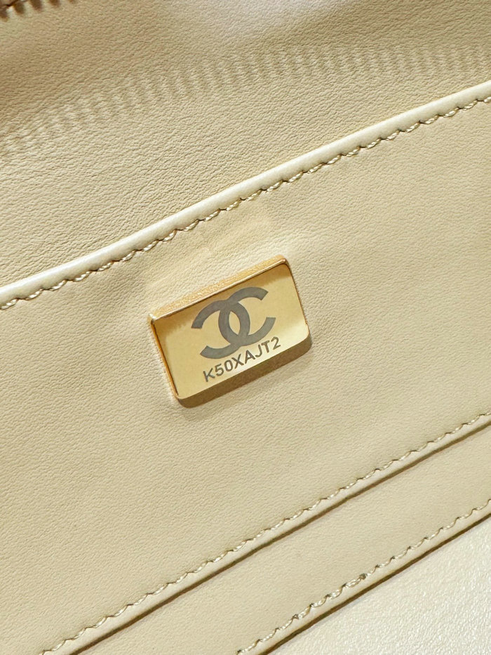 Chanel Camera Bag Beige AS4817