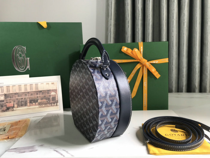 Goyard Alto Hatbox Trunk Bag G11840 Blue