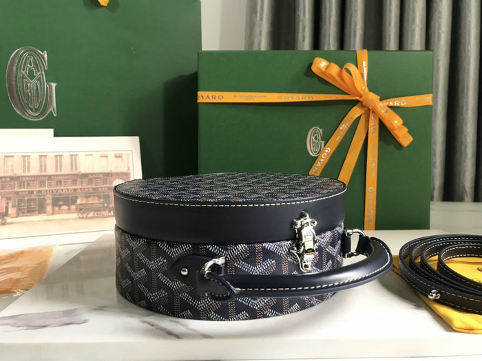 Goyard Alto Hatbox Trunk Bag G11840 Blue