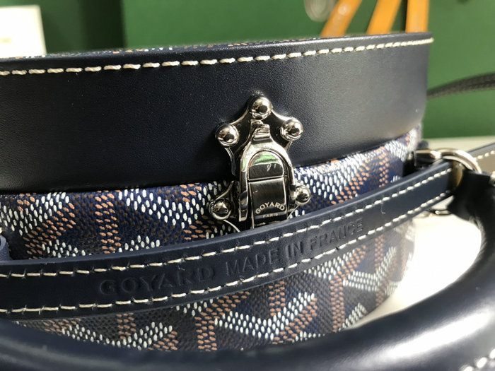 Goyard Alto Hatbox Trunk Bag G11840 Blue