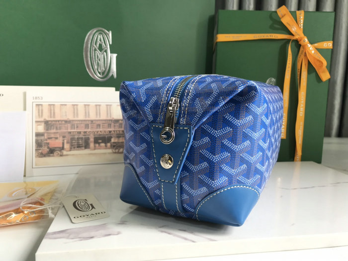 Goyard Boeing 25 Toilet Bag G052511 Blue