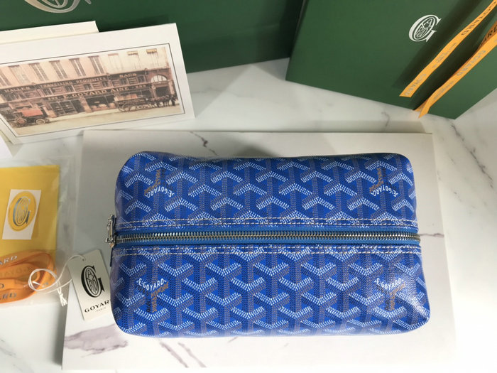 Goyard Boeing 25 Toilet Bag G052511 Blue