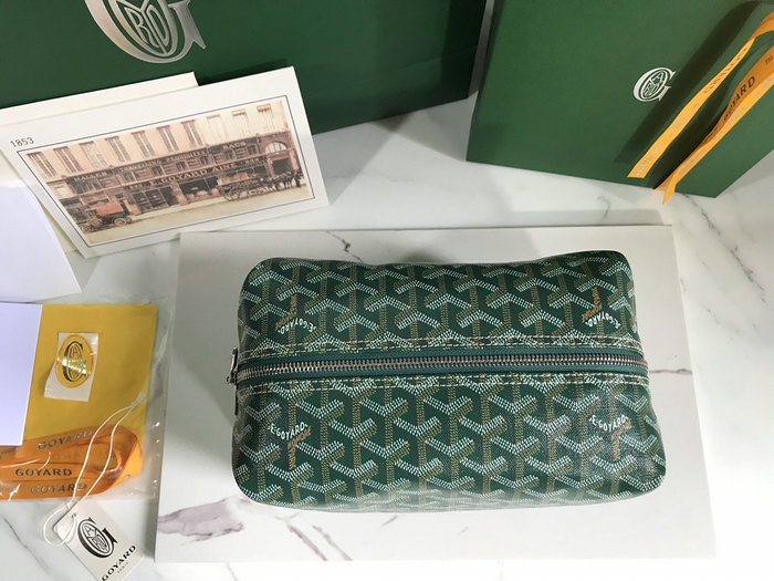 Goyard Boeing 25 Toilet Bag G052511 Green