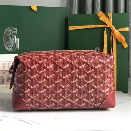 Goyard Boeing 25 Toilet Bag G052511 Red