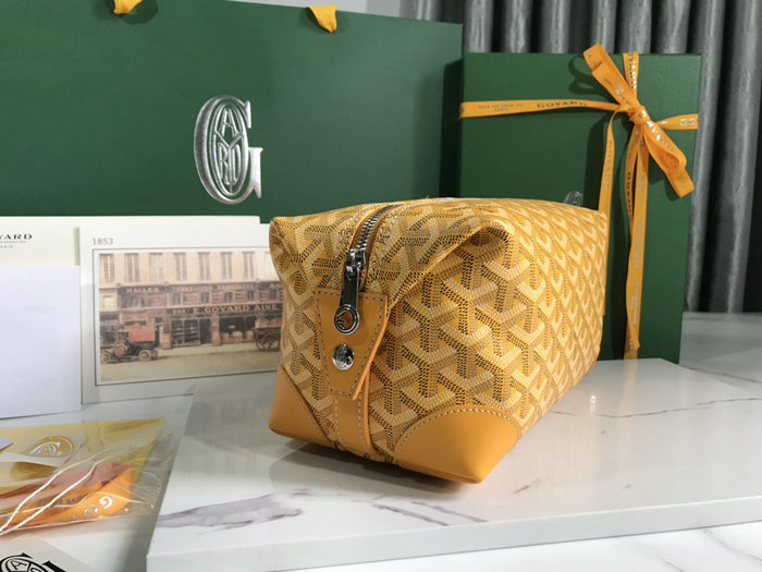 Goyard Boeing 25 Toilet Bag G052511 Yellow