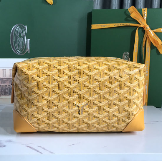 Goyard Boeing 25 Toilet Bag G052511 Yellow