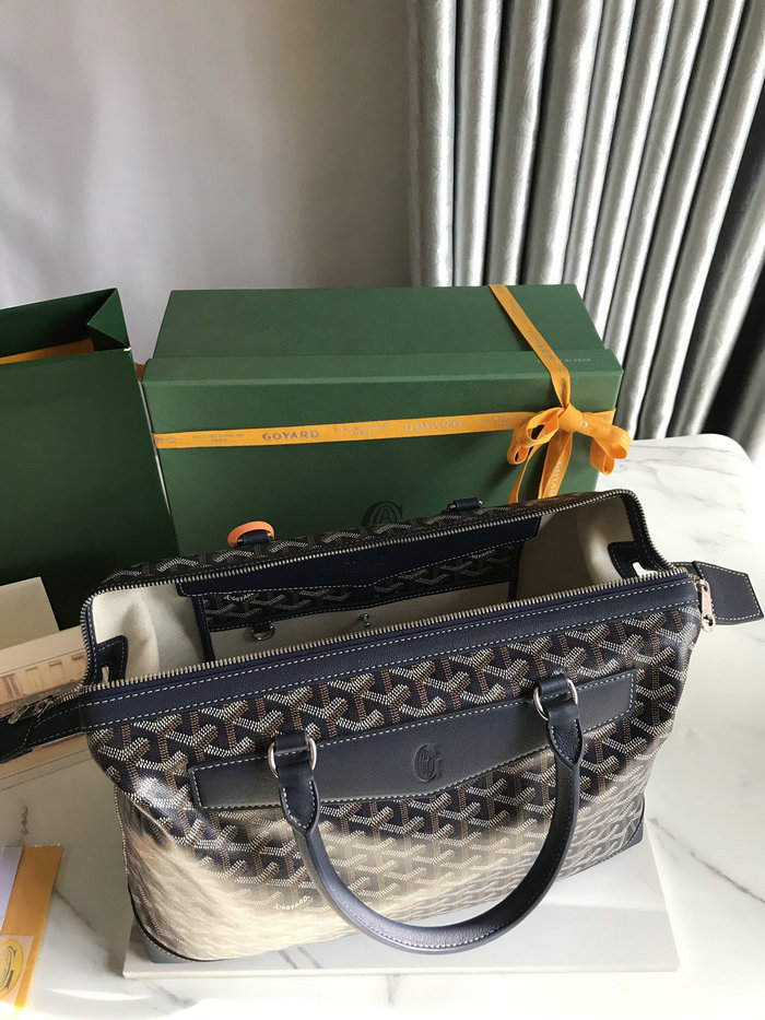 Goyard Cisalpin Document Case G20235 Navy