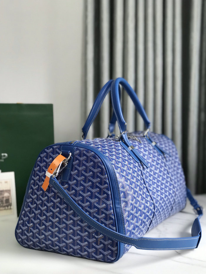 Goyard Croisiere 50 Duffle Bag G191971 Blue