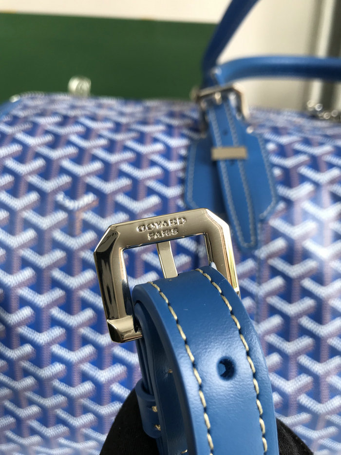 Goyard Croisiere 50 Duffle Bag G191971 Blue