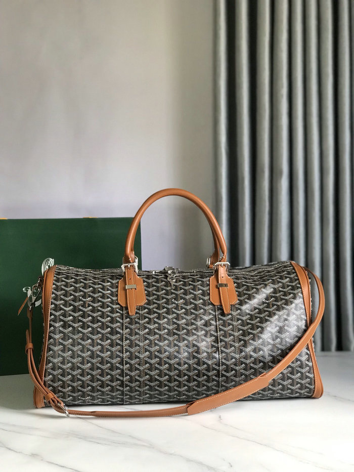 Goyard Croisiere 50 Duffle Bag G191971 Brown