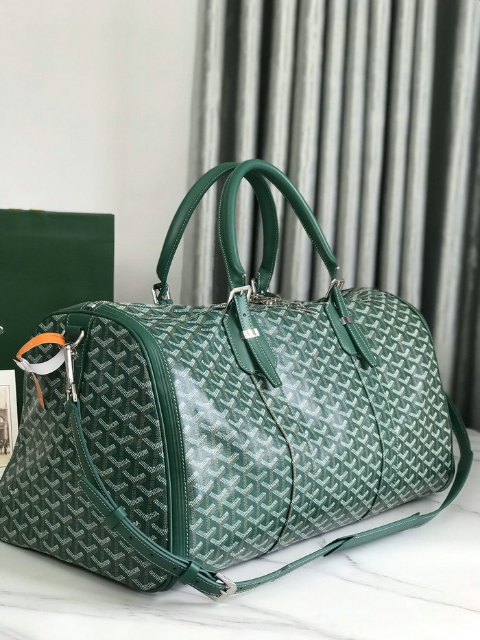 Goyard Croisiere 50 Duffle Bag G191971 Green