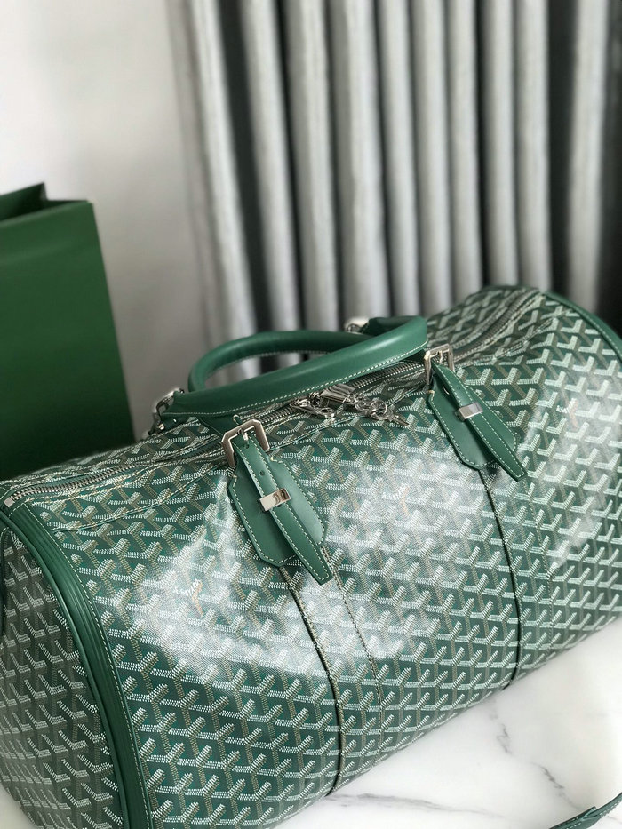 Goyard Croisiere 50 Duffle Bag G191971 Green