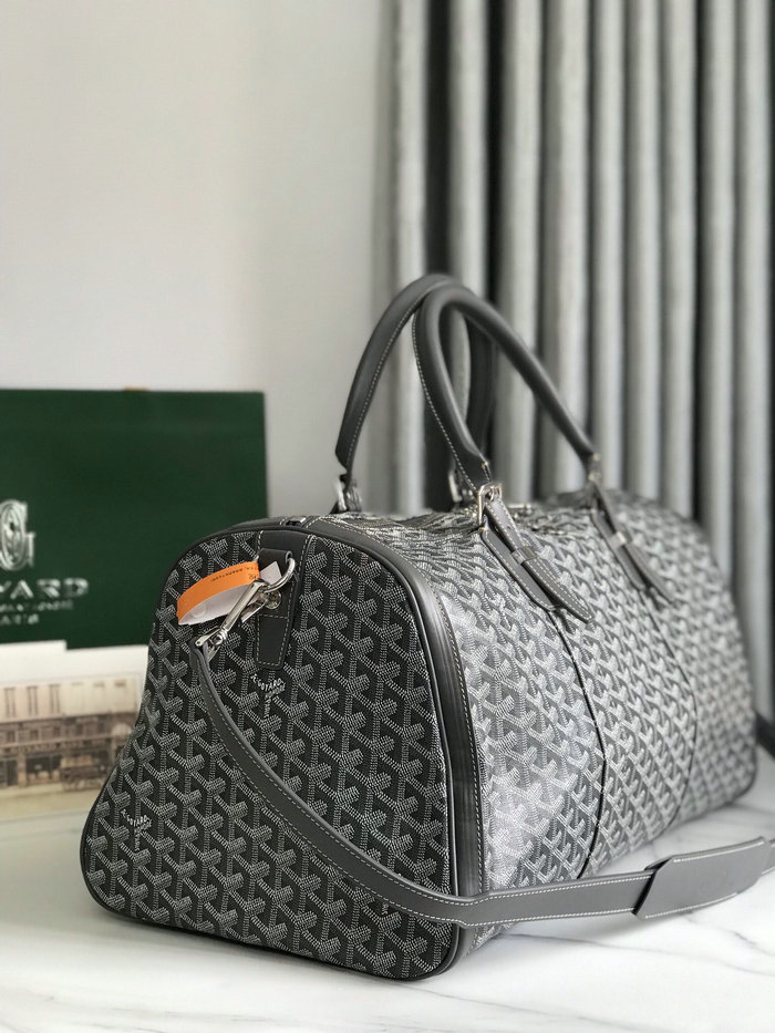 Goyard Croisiere 50 Duffle Bag G191971 Grey