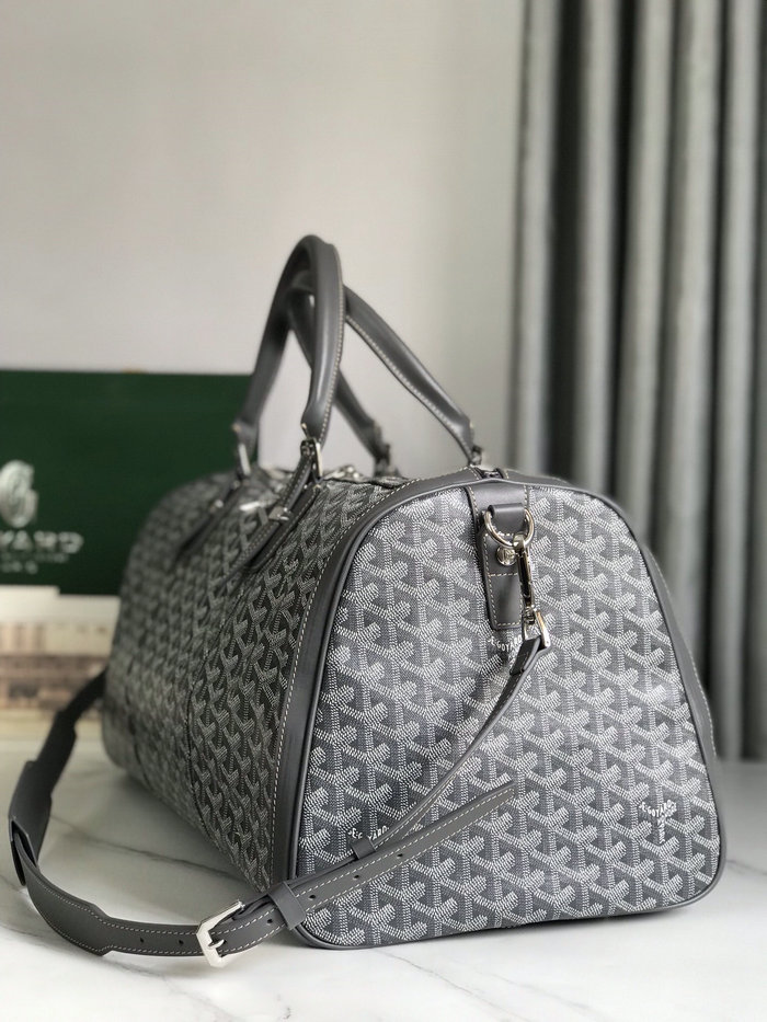 Goyard Croisiere 50 Duffle Bag G191971 Grey