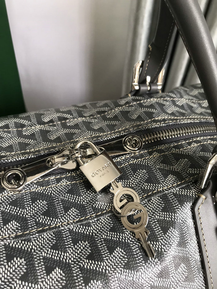 Goyard Croisiere 50 Duffle Bag G191971 Grey