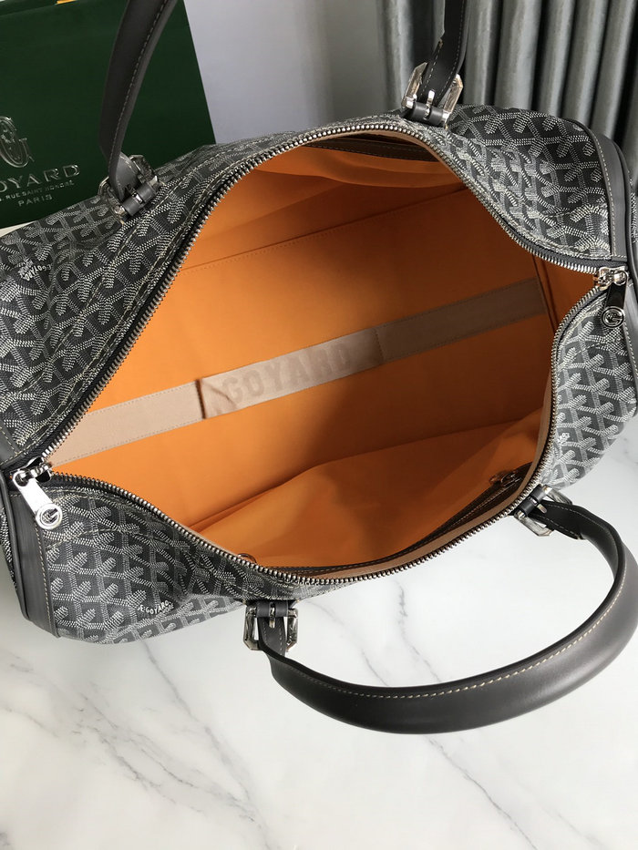 Goyard Croisiere 50 Duffle Bag G191971 Grey