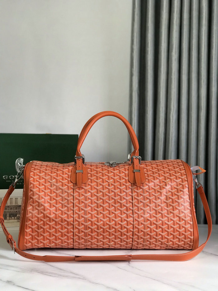 Goyard Croisiere 50 Duffle Bag G191971 Orange