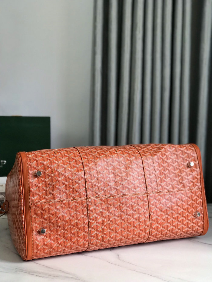 Goyard Croisiere 50 Duffle Bag G191971 Orange